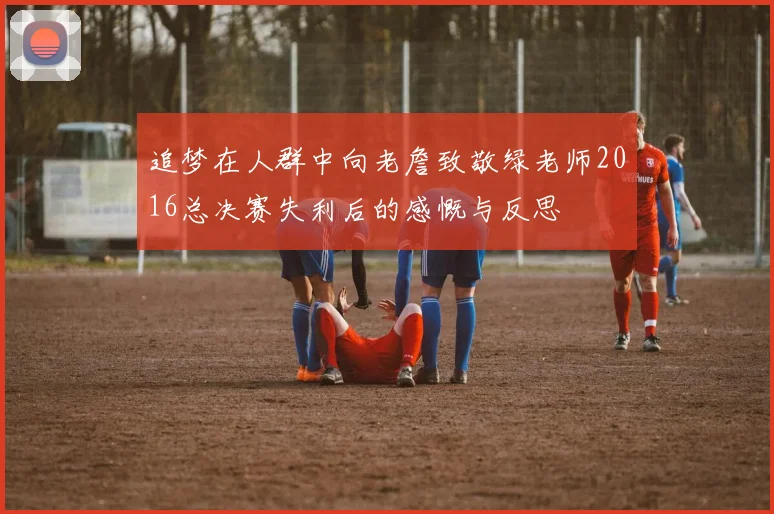 追梦在人群中向老詹致敬绿老师2016总决赛失利后的感慨与反思
