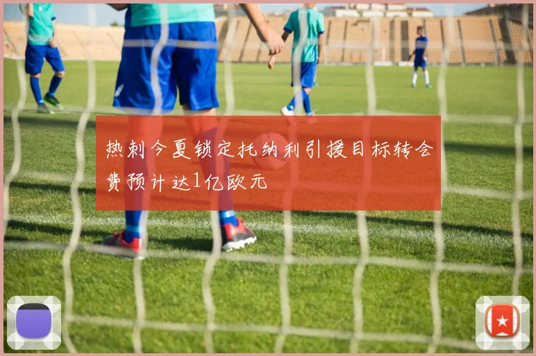 热刺今夏锁定托纳利引援目标转会费预计达1亿欧元